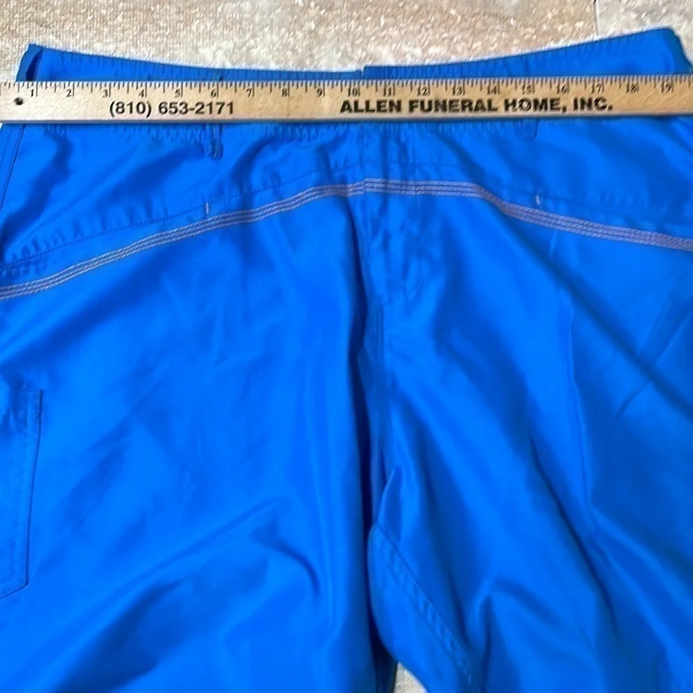 Guy Harvey men’s board shorts swim suit beachwear Royal blue/orange Size 36